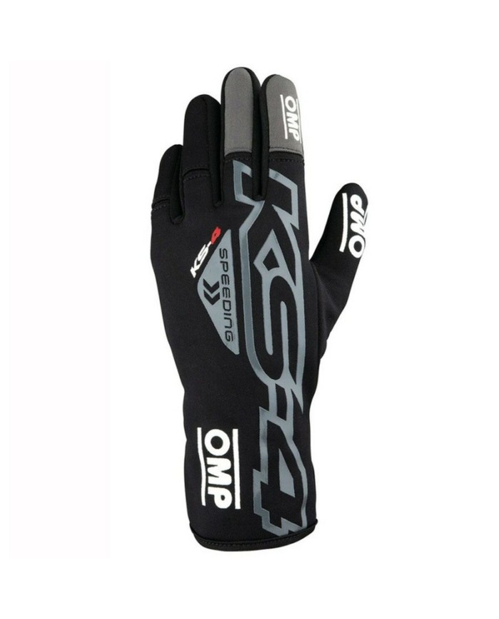 Guanti Karting OMP KART KS-4 M Nero Guanti Karting OMP KART KS-4 M Nero
