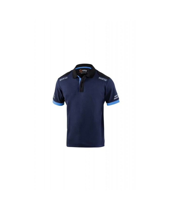 Polo a Maniche Corte Uomo Sparco Sparco Tech Azzurro Blu Marino XS Polo a Maniche Corte Uomo Sparco Sparco Tech Azzurro Blu Marino XS