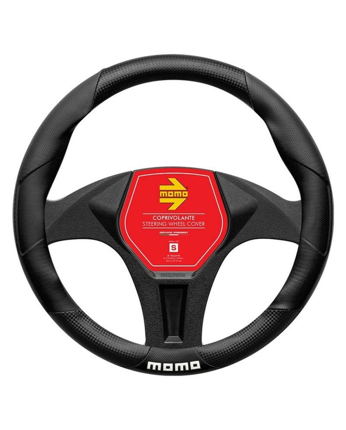 Coprivolante MOMO MOMLSWC016CBS Nero Carbonio