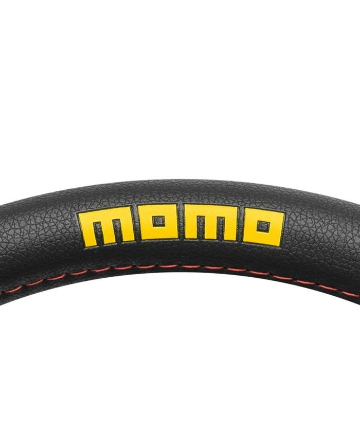 Coprivolante MOMO MOMLSWC0LAPBR Nero/Rosso Ø 38-39 cm Coprivolante MOMO MOMLSWC0LAPBR Nero/Rosso Ø 38-39 cm