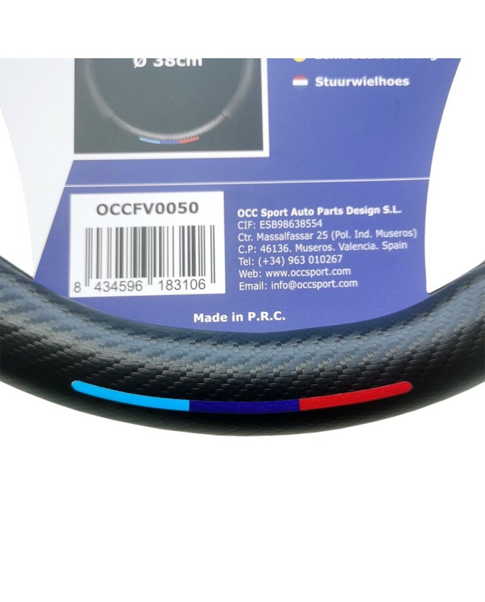 Coprivolante OCC Motorsport OCCFV0050 Nero 38 cm