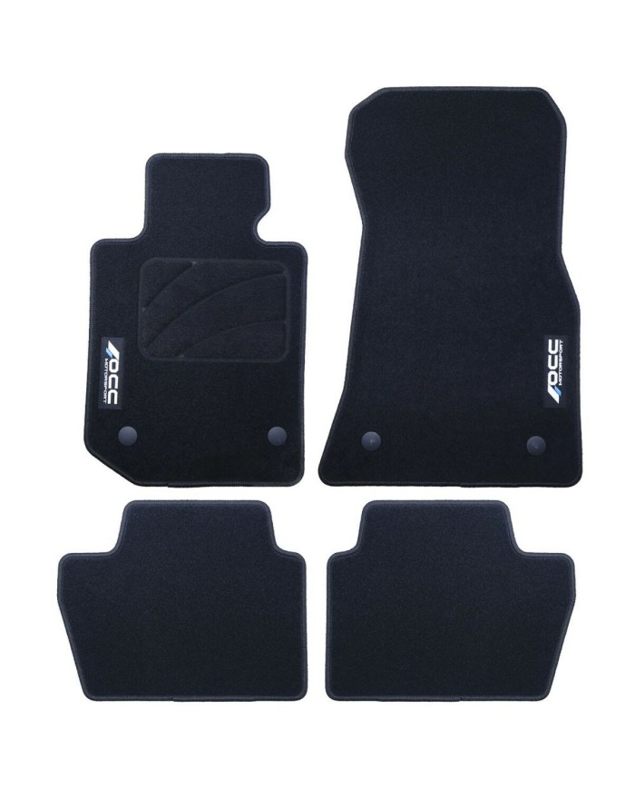 Set di Tappetini per Auto OCC Motorsport OCCBW0070LOG BMW G22 Serie 4 Coupe 5 Pezzi