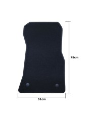 Set di Tappetini per Auto OCC Motorsport OCCBW0070LOG BMW G22 Serie 4 Coupe 5 Pezzi