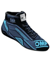 Stivali Racing OMP OMP SPORT FIA 8856-2018 46 Nero/Blu Taglia 46 Stivali Racing OMP OMP SPORT FIA 8856-2018 46 Nero/Blu Taglia 46