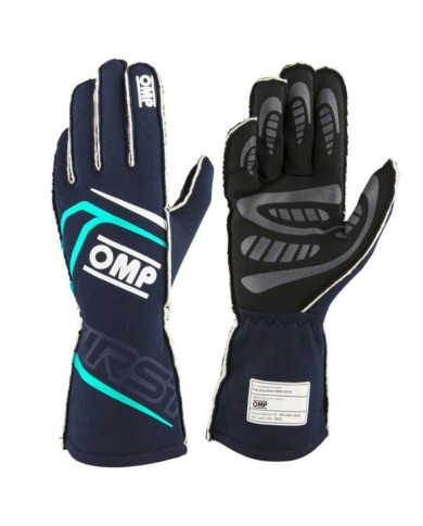 Guanti Karting OMP MY2025 Azzurro Blu Marino FIA 8856-2018 Guanti Karting OMP MY2025 Azzurro Blu Marino FIA 8856-2018