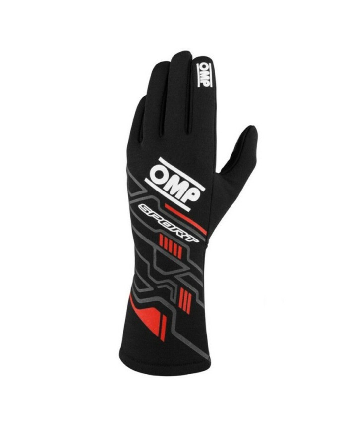 Guanti Karting OMP MY2025 Nero Rosso FIA 8856-2018 Guanti Karting OMP MY2025 Nero Rosso FIA 8856-2018