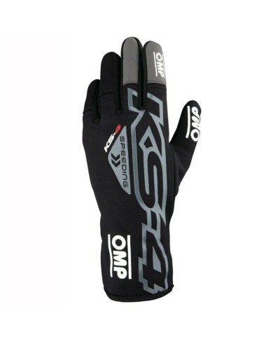 Guanti da karting per bambini OMP KS-4 Nero 5