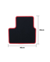 Set di Tappetini per Auto OCC Motorsport OCCRT0055RD Renault Arkana (2021) 5 Pezzi