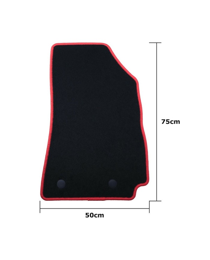 Set di Tappetini per Auto OCC Motorsport OCCRT0055RD Renault Arkana (2021) 5 Pezzi