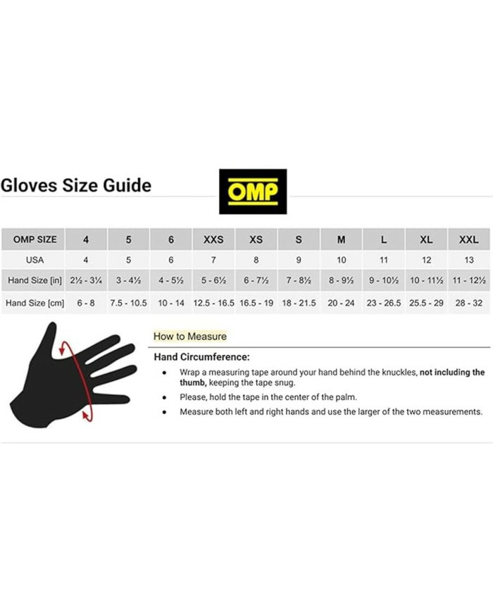 Guanti Karting OMP KS-4 Verde