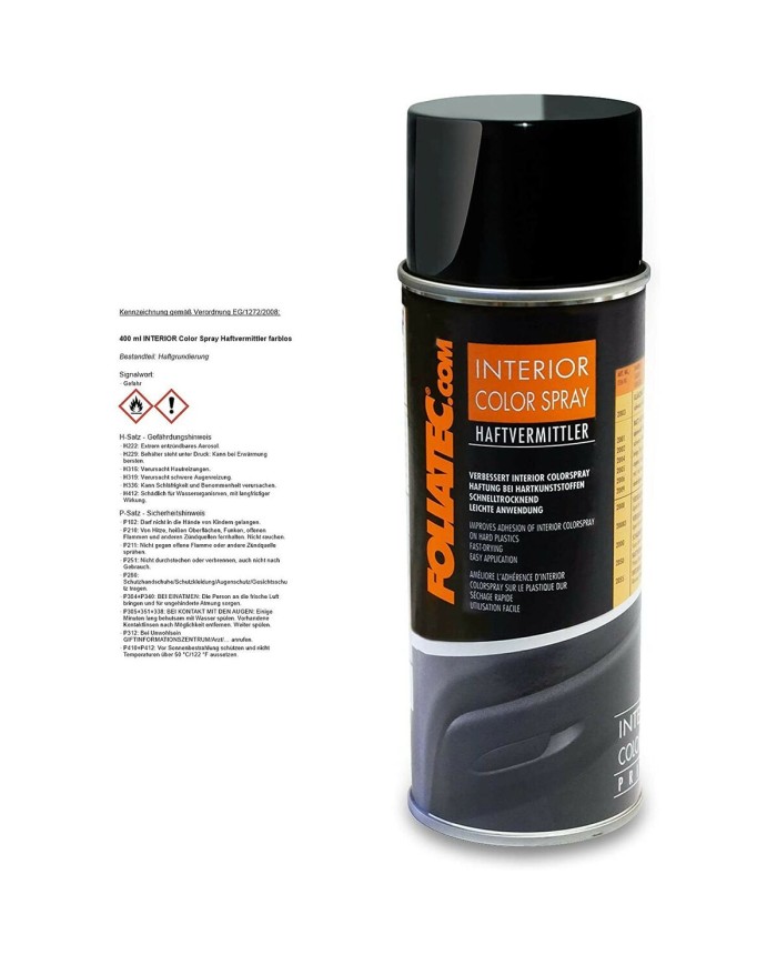 Trattamento Foliatec Primer Clear Spray Uso per interni 400 ml Trasparente