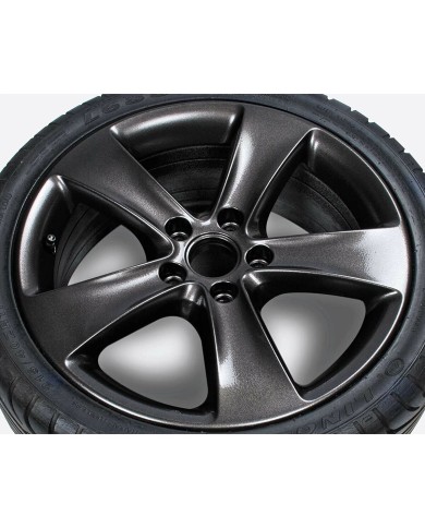 Gomma Liquida per Auto Foliatec Antracite in metallo 2 x 400 ml