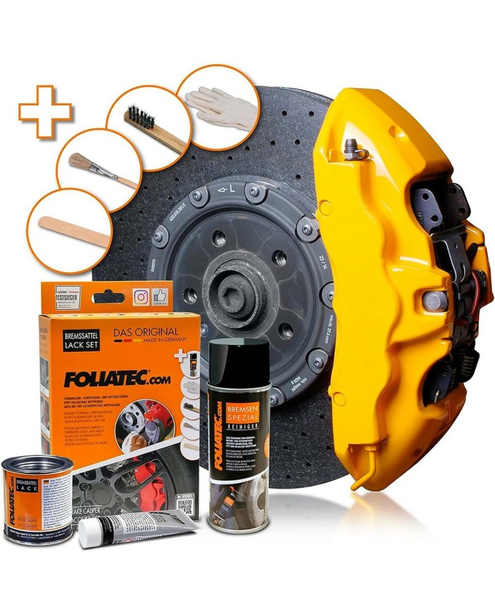Set di colori Foliatec FO2195 Pinze dei Freni Giallo
