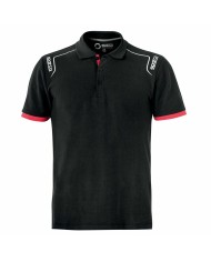 Polo a Maniche Corte Sparco TECH STRETCH Nero XXL