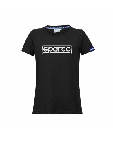 Maglia a Maniche Corte Donna Sparco S01325NR2M Nero (M) Maglia a Maniche Corte Donna Sparco S01325NR2M Nero (M)