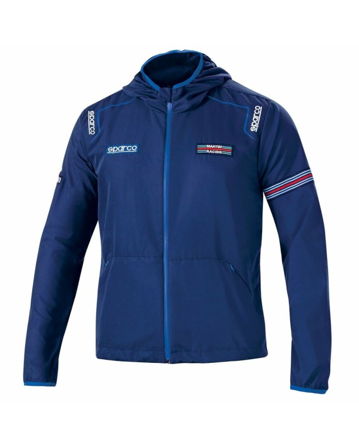 Giacca Antivento Sparco Martini Racing Azzurro L