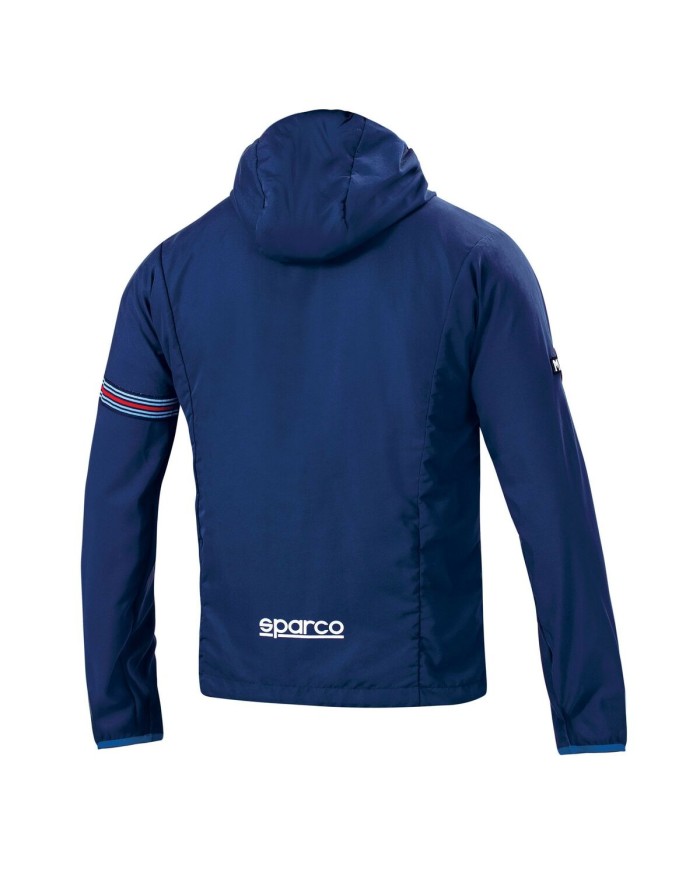 Giacca Antivento Sparco Martini Racing Azzurro L