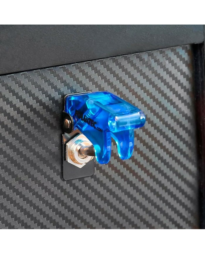 Interruttore acceso/spento Foliatec FO33109 Azzurro Trasparente