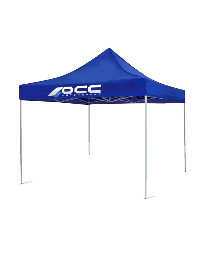 Tenda OCC Motorsport Racing Azzurro Poliestere 420D Oxford 3 x 3 m