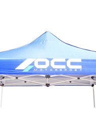 Tenda OCC Motorsport Racing Azzurro Poliestere 420D Oxford 3 x 3 m