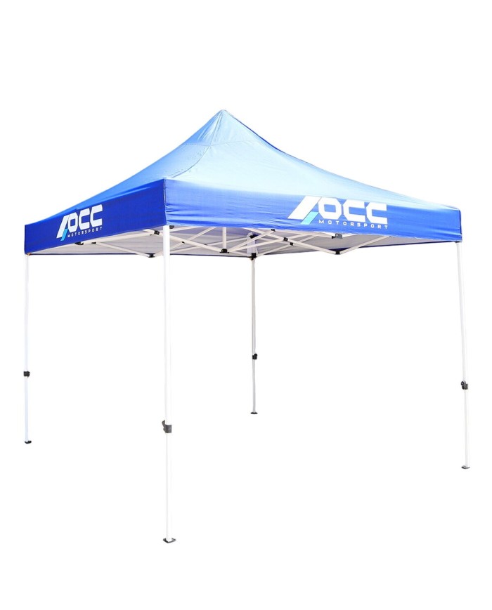 Tenda OCC Motorsport Racing Azzurro Poliestere 420D Oxford 3 x 3 m