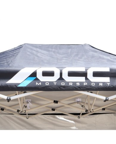 Parete della Tenda OCC Motorsport OCCCARP30 Racing Nero Poliestere 420D Oxford 3 x 2 m 2 Unità Parete della Tenda OCC Motorsport OCCCARP30 Racing Nero Poliestere 420D Oxford 3 x 2 m 2 Unità