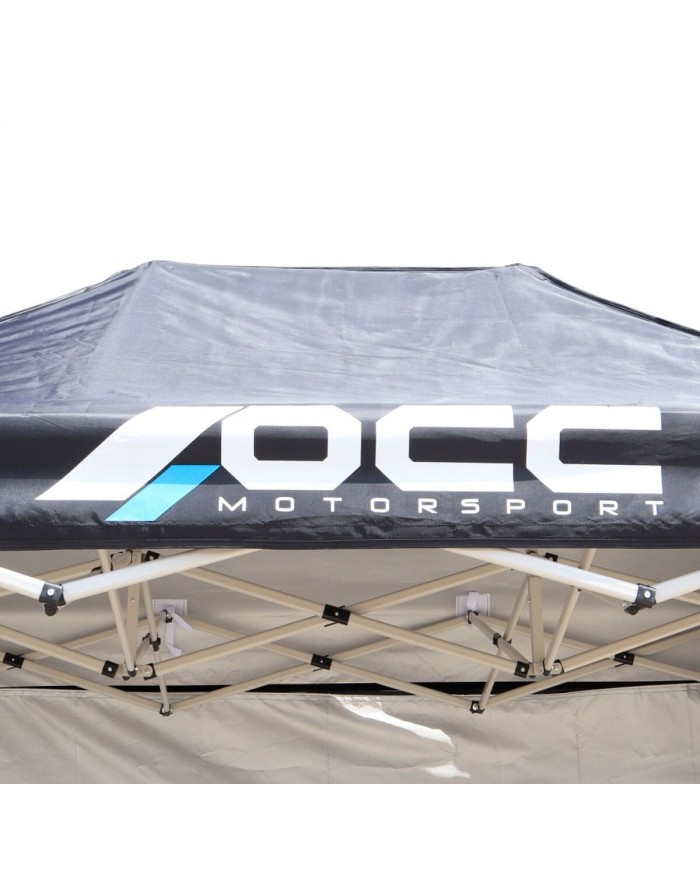 Parete della Tenda OCC Motorsport OCCCARP30 Racing Nero Poliestere 420D Oxford 3 x 2 m 2 Unità