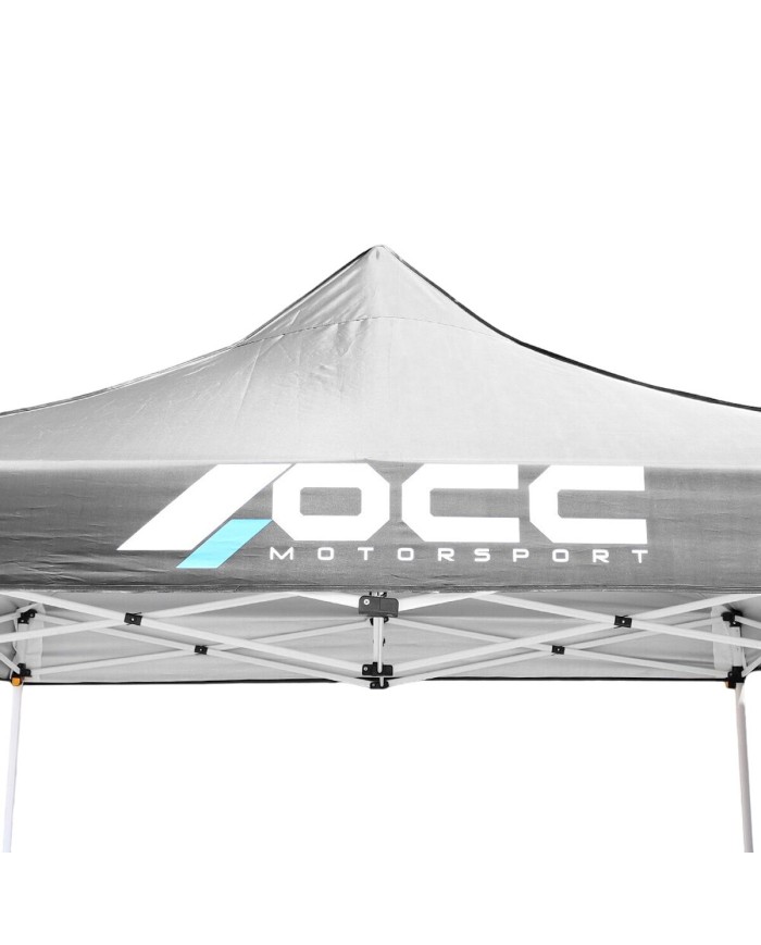 Tenda OCC Motorsport OCCCARP04 Racing Grigio Poliestere 420D Oxford 3 x 3 m