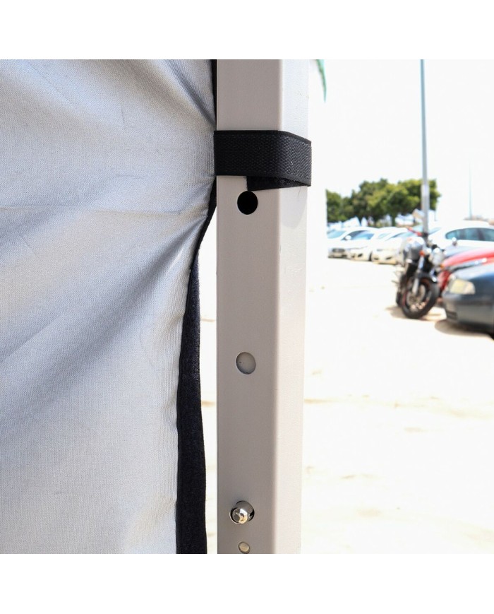 Parete della Tenda OCC Motorsport OCCCARP30 Racing Nero Poliestere 420D Oxford 3 x 2 m 2 Unità