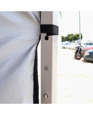 Parete della Tenda OCC Motorsport OCCCARP30 Racing Nero Poliestere 420D Oxford 3 x 2 m 2 Unità