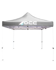 Tenda OCC Motorsport OCCCARP04 Racing Grigio Poliestere 420D Oxford 3 x 3 m