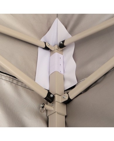 Parete della Tenda OCC Motorsport OCCCARP30 Racing Nero Poliestere 420D Oxford 3 x 2 m 2 Unità