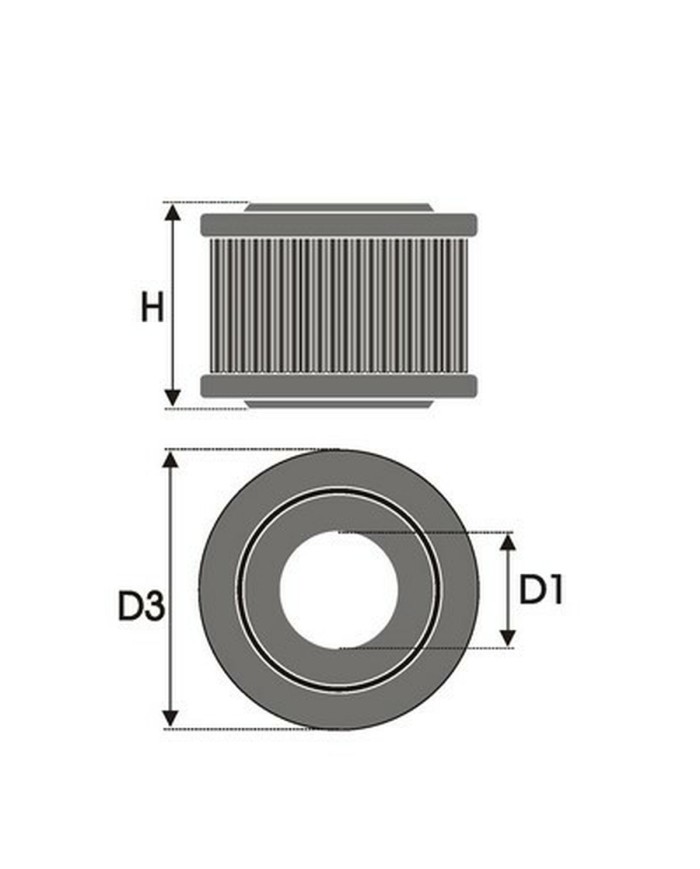 Filtro dell'aria Green Filters R727427
