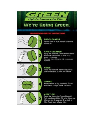 Filtro dell'aria Green Filters R727427