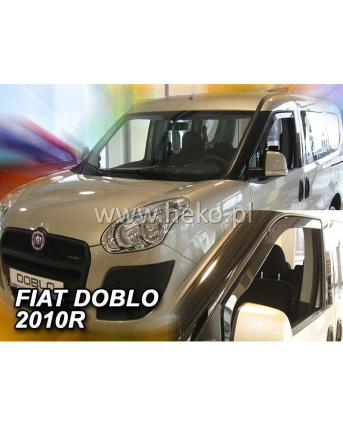 Deflettore vento HEKO HO15166 FIAT DOBLO II Frontale 2 Pezzi Deflettore vento HEKO HO15166 FIAT DOBLO II Frontale 2 Pezzi