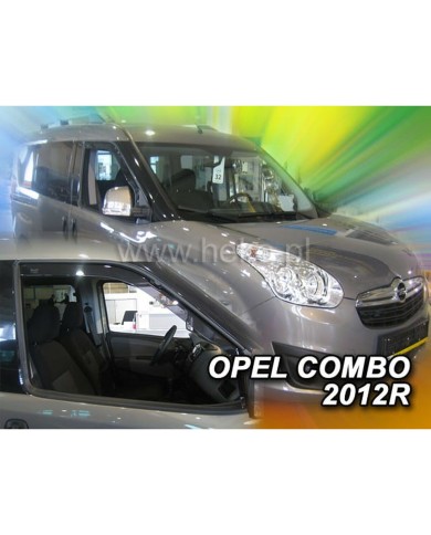 Deflettore vento HEKO HO15166 FIAT DOBLO II Frontale 2 Pezzi