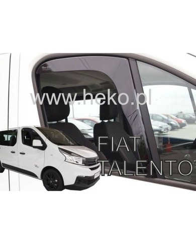 Deflettore vento HEKO HO27189 FIAT Talento renault trafic iii 2014 OPEL VIVARO Frontale 2 Pezzi
