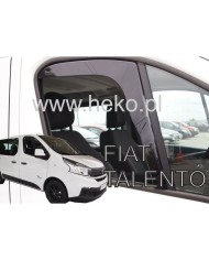 Deflettore vento HEKO HO27189 FIAT Talento renault trafic iii 2014 OPEL VIVARO Frontale 2 Pezzi
