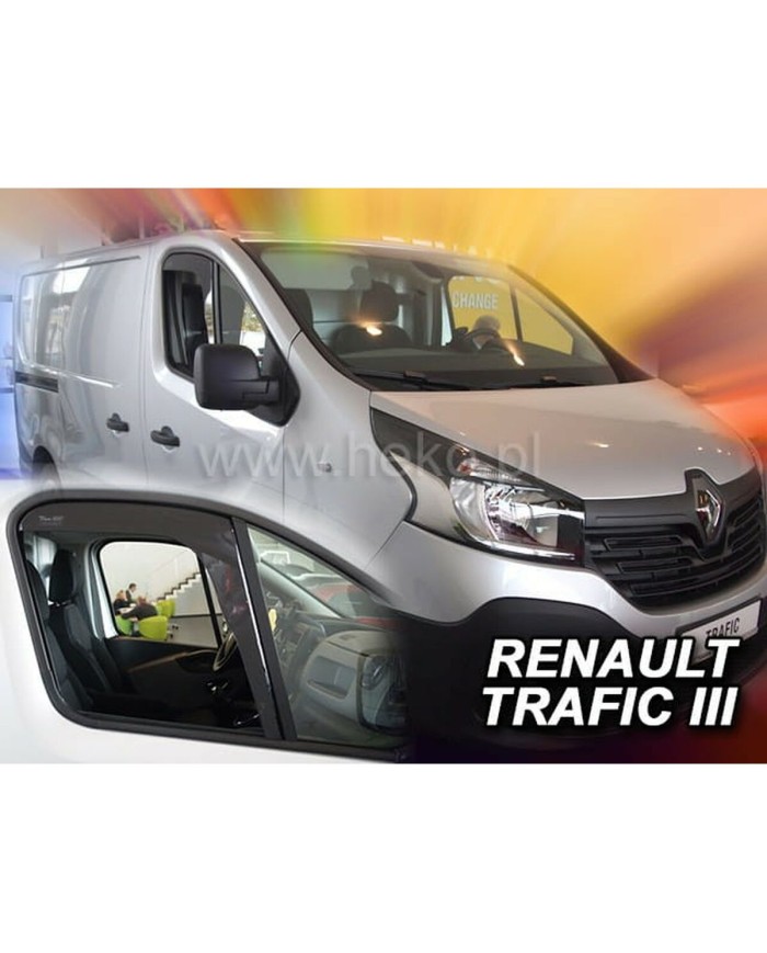 Deflettore vento HEKO HO27189 FIAT Talento renault trafic iii 2014 OPEL VIVARO Frontale 2 Pezzi