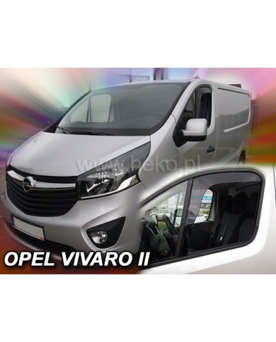 Deflettore vento HEKO HO27189 FIAT Talento renault trafic iii 2014 OPEL VIVARO Frontale 2 Pezzi