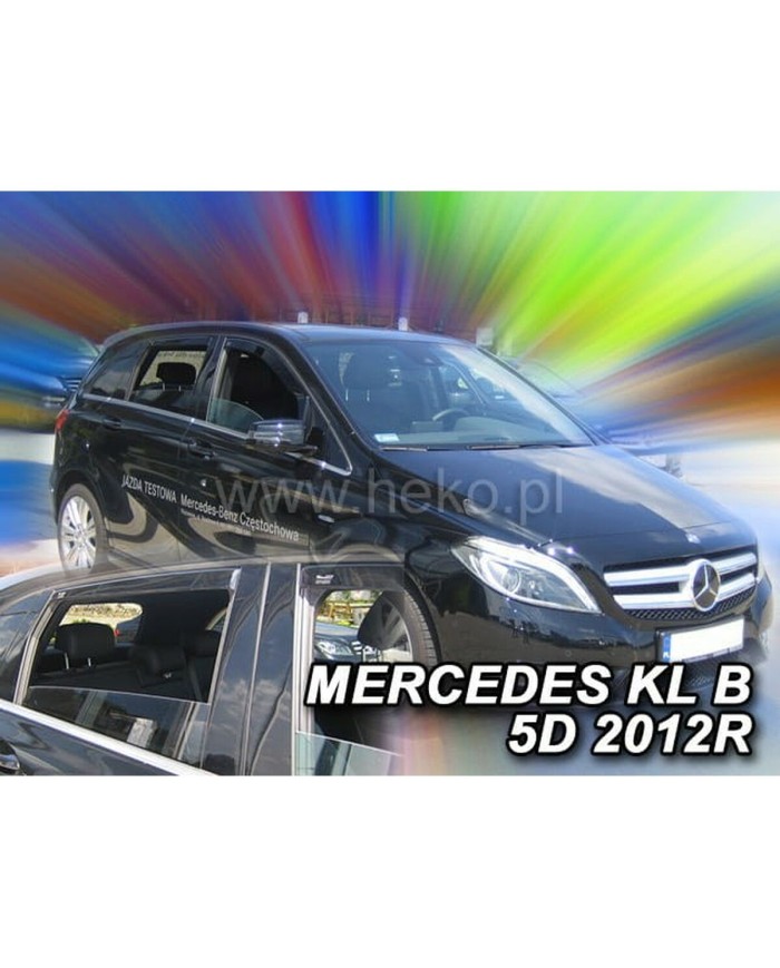 Deflettore vento HEKO HO23278 MERCEDES CLASS B (W246) 4 Pezzi Deflettore vento HEKO HO23278 MERCEDES CLASS B (W246) 4 Pezzi