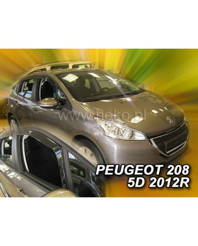 Deflettore vento HEKO HO26146 Peugeot 208 Frontale 2 Pezzi Deflettore vento HEKO HO26146 Peugeot 208 Frontale 2 Pezzi