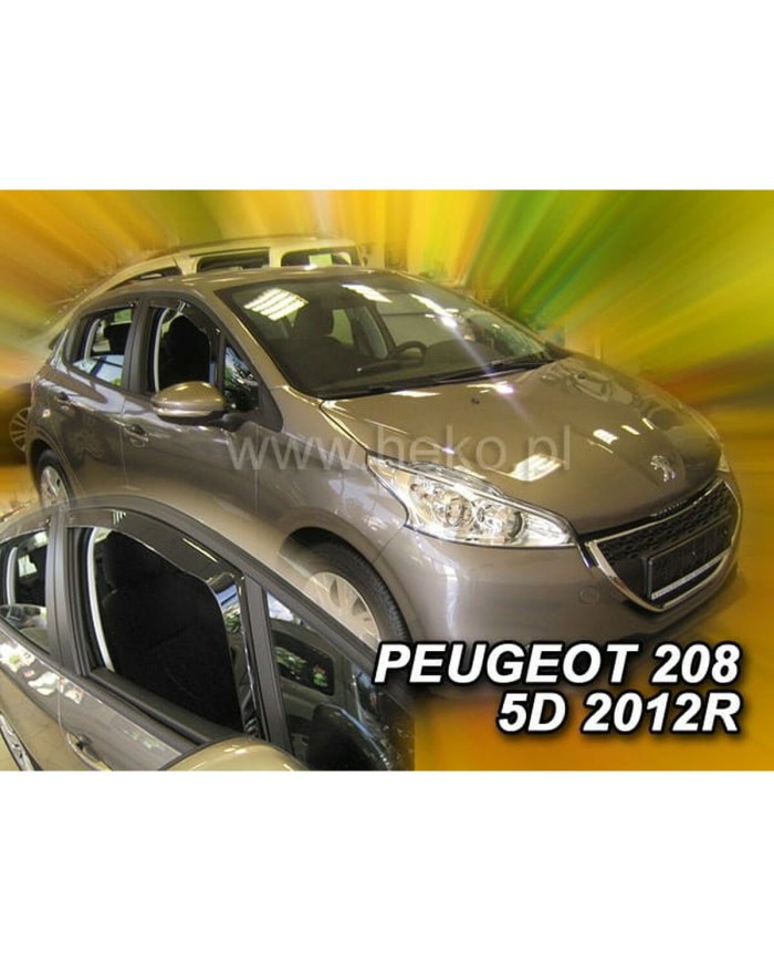 Deflettore vento HEKO HO26146 Peugeot 208 Frontale 2 Pezzi Deflettore vento HEKO HO26146 Peugeot 208 Frontale 2 Pezzi