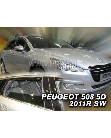 Deflettore vento HEKO HO26144 PEUGEOT 508 SW SW 4 Pezzi Deflettore vento HEKO HO26144 PEUGEOT 508 SW SW 4 Pezzi