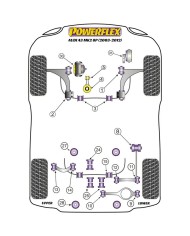 Silentblock Powerflex PFF85-530 Albero di trasmissione Silentblock Powerflex PFF85-530 Albero di trasmissione