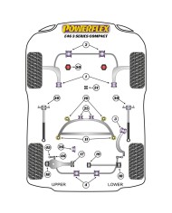Silentblock Powerflex PFR5-4626 Posteriore