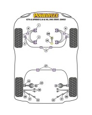 Silentblock Powerflex PFR1-711 Ammortizzatore Silentblock Powerflex PFR1-711 Ammortizzatore