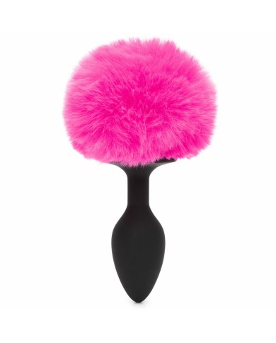 Plug Anale Happy Rabbit Fucsia Nero/Rosa Piccolo (7,6 cm) Plug Anale Happy Rabbit Fucsia Nero/Rosa Piccolo (7,6 cm)