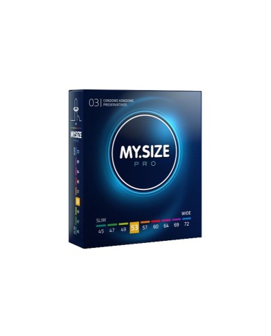 Preservativi My Size Pro 3 Unità Preservativi My Size Pro 3 Unità