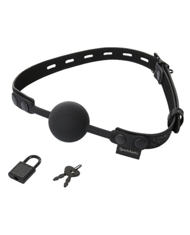 Solid Ball Gag Sincerely Locking Sportsheets Solid Ball Gag Sincerely Locking Sportsheets